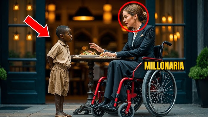 Poor Black Boy To Paralyzed Millionaire: “I Cure You With Your Leftovers” –  She Laughs… And Then ... - YouTube