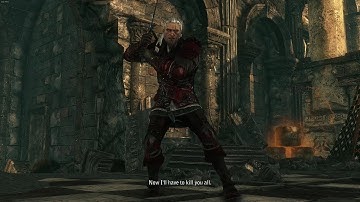 The Witcher 2: Geralt Rescues Triss