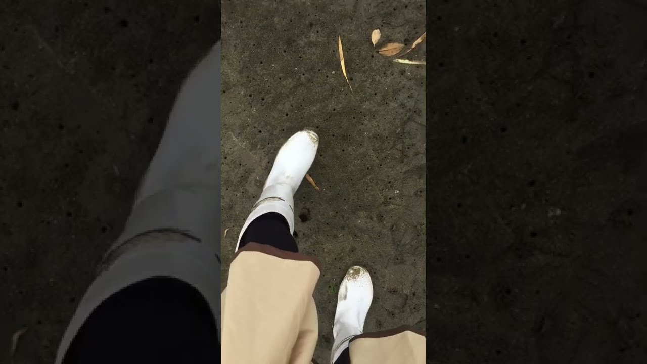 コスプレ+長靴で泥遊び25-3 cosplay rainboots mud 65 (巴マミ)