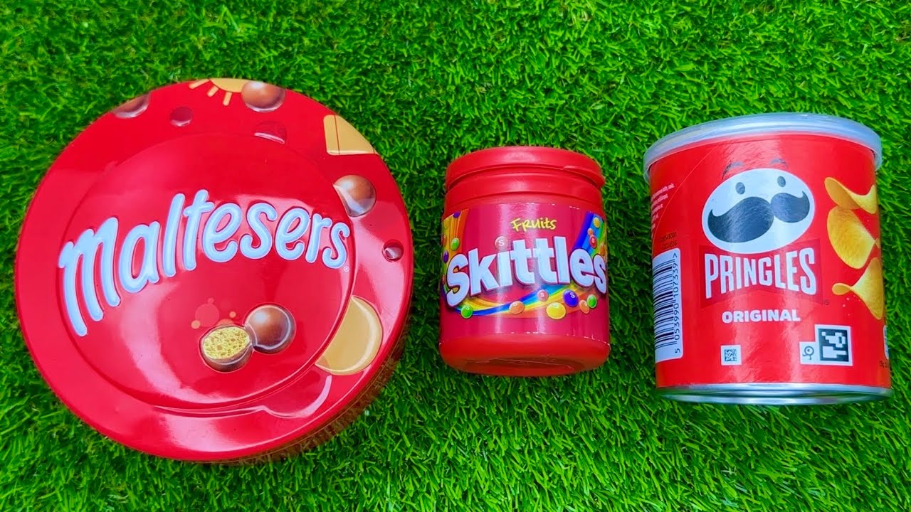 Satisfying Video | Unpacking and Mixing Rainbow Candy in 1 M&M'S Boxes ...