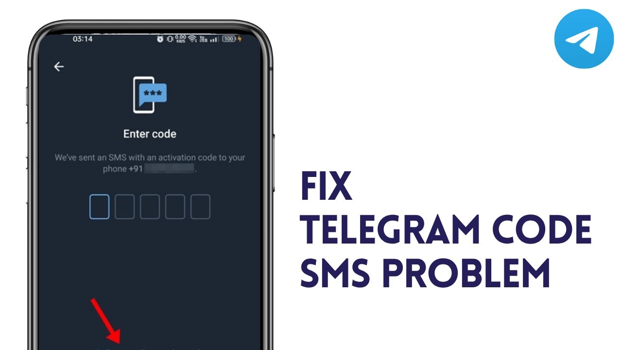 How to Fix Telegram Code SMS Problem - YouTube