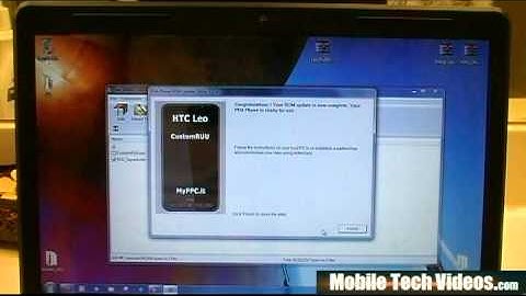 HTC HD2 (How to flash a Custom WINDOWS MOBILE 6.5 ROM) *PART 2*