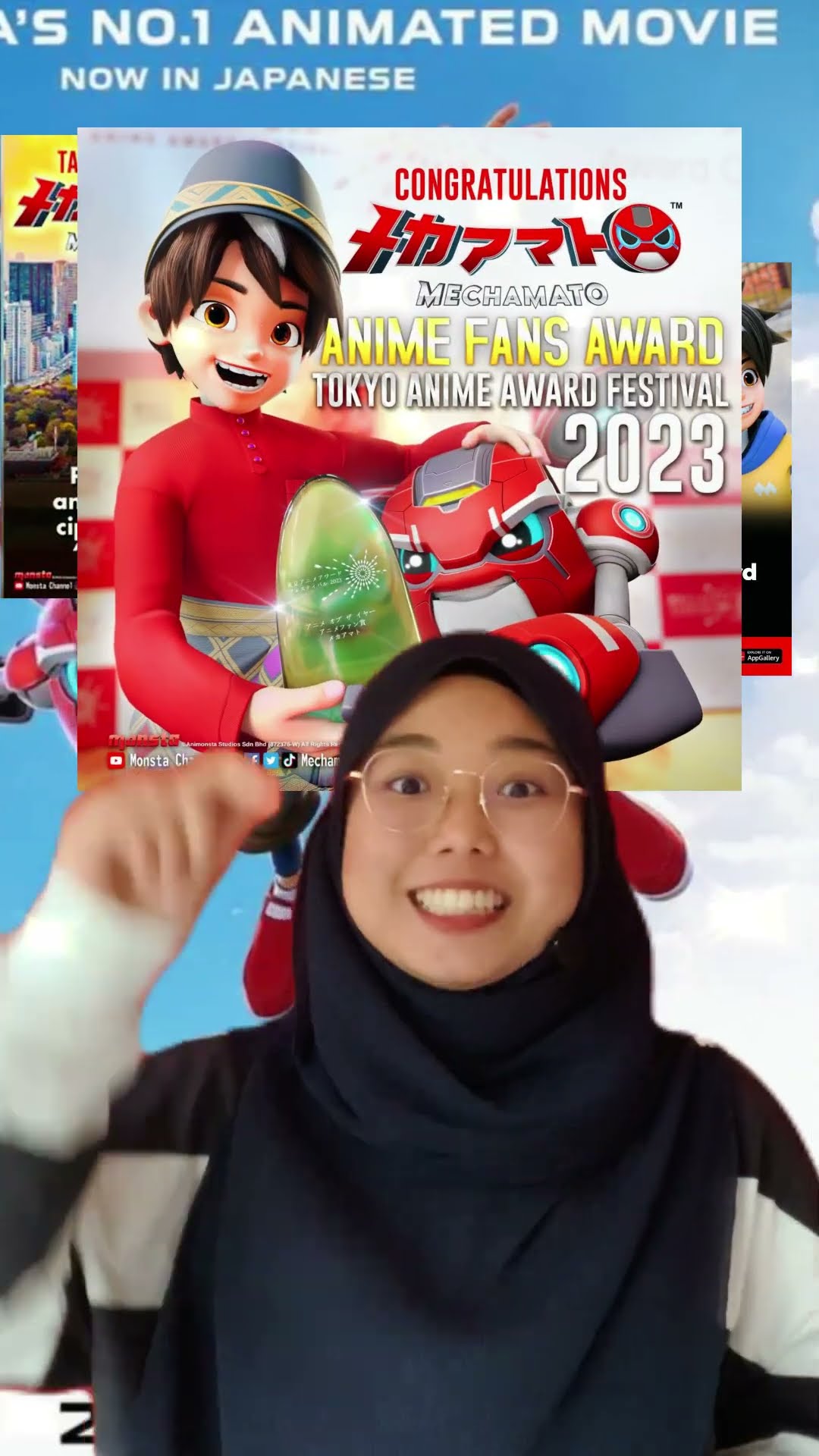 ? TOP 10 dah sekarang yeahh! VOTE Mechamato Movie sampai jadi NO. 1❗️✨