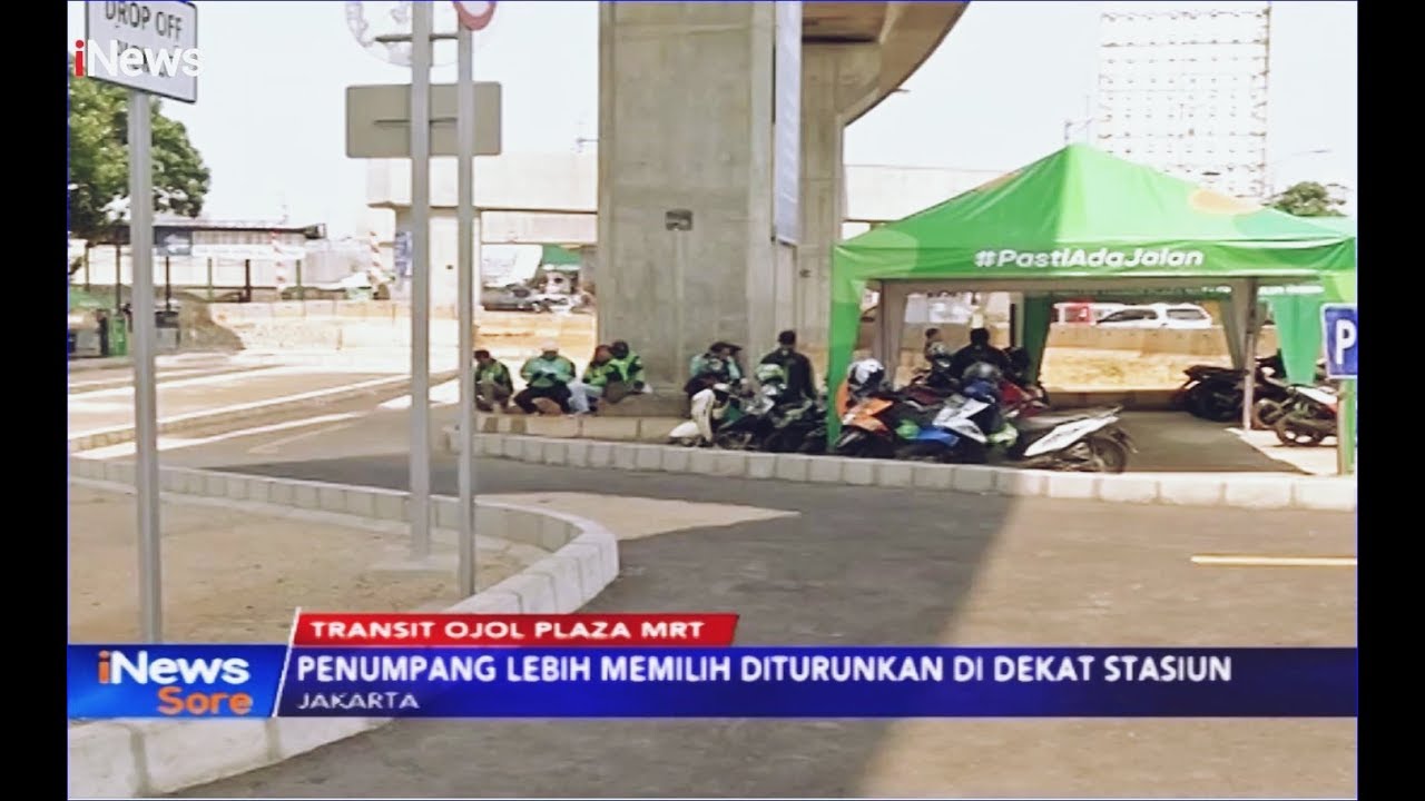 Ojol Keluhkan Penumpang Pilih Turun Dekat Stasiun Bukan di Lokasi Transit - iNews Sore 08/10 newspaper mockup