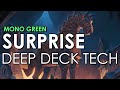 Mono green smugglers surprise in otj standard  deep dive deck tech  magic the gathering