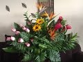 ARREGLO FLORAL TROPICAL(ENGLISH SUBTITLES)