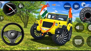 Modified Mahindra Thar Car Games: Indian Cars (Gadi Wala Game) - Car Game Android Gameplay 2026 screenshot 5