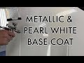How To Paint Metallic White
