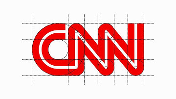 CNN Logo Design with Grid System - INKSCAPE TUTORIALS
