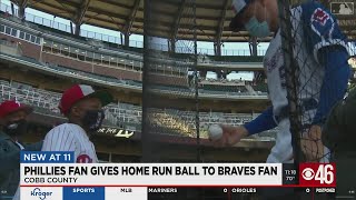 Details Braves star surprises young Phillies fan after heartwarming viral video Update