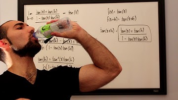 Derivative of Tan(x) Proof (Using the Limit Definition)