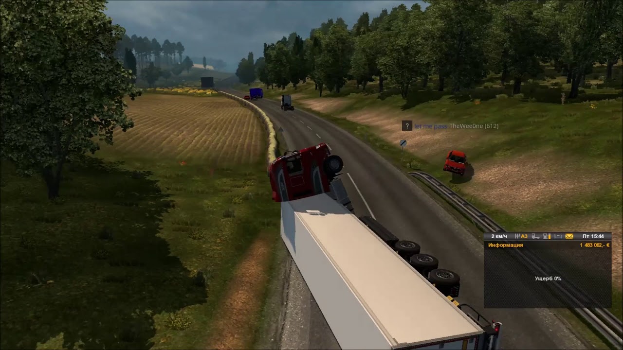 [ETS 2 MP] Reckless Driving Skoda | Player: TheWee0ne - YouTube