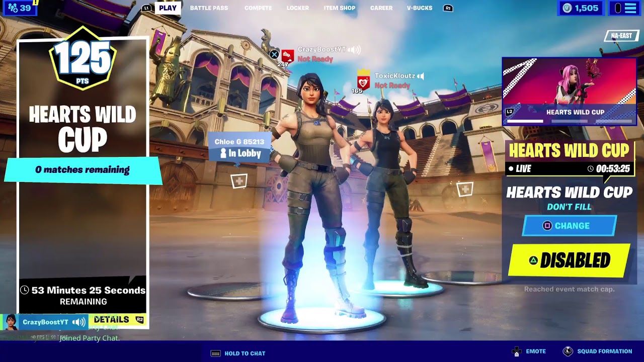 Wild Hearts Cup fortnite