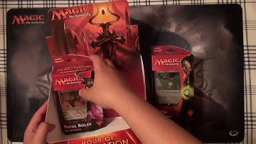 Hour of Devastation Planeswalker Decks MTG Unboxing