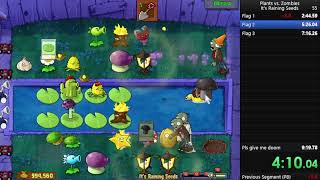 Plants vs, Zombies Its Raining Seeds in 9:11