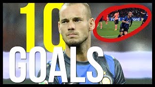 I 10 Più Belli Di Sneijder Con La Maglia Dellinter