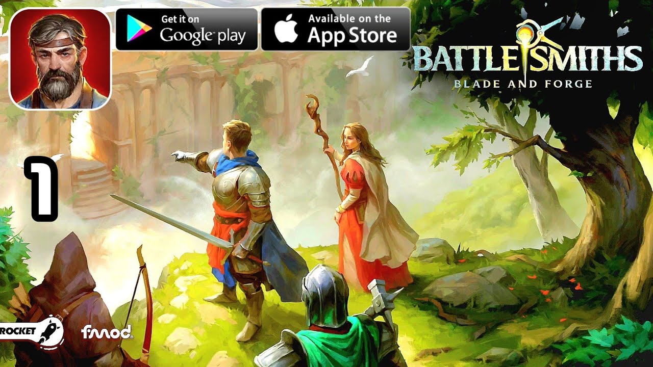 Battlesmiths Blade And Forge. Part 1. Gameplay Walkthrough (iOS,Andriod ...