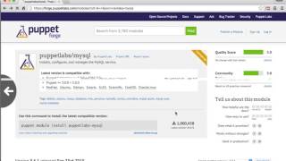 About the Puppet Forge