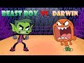 Beast boy vs darwin cartoon rap battles  teen titans go vs gumball 