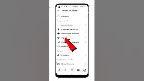 instagram bhasha kaise change kare/instagram par language kaise badle #shorts #viral