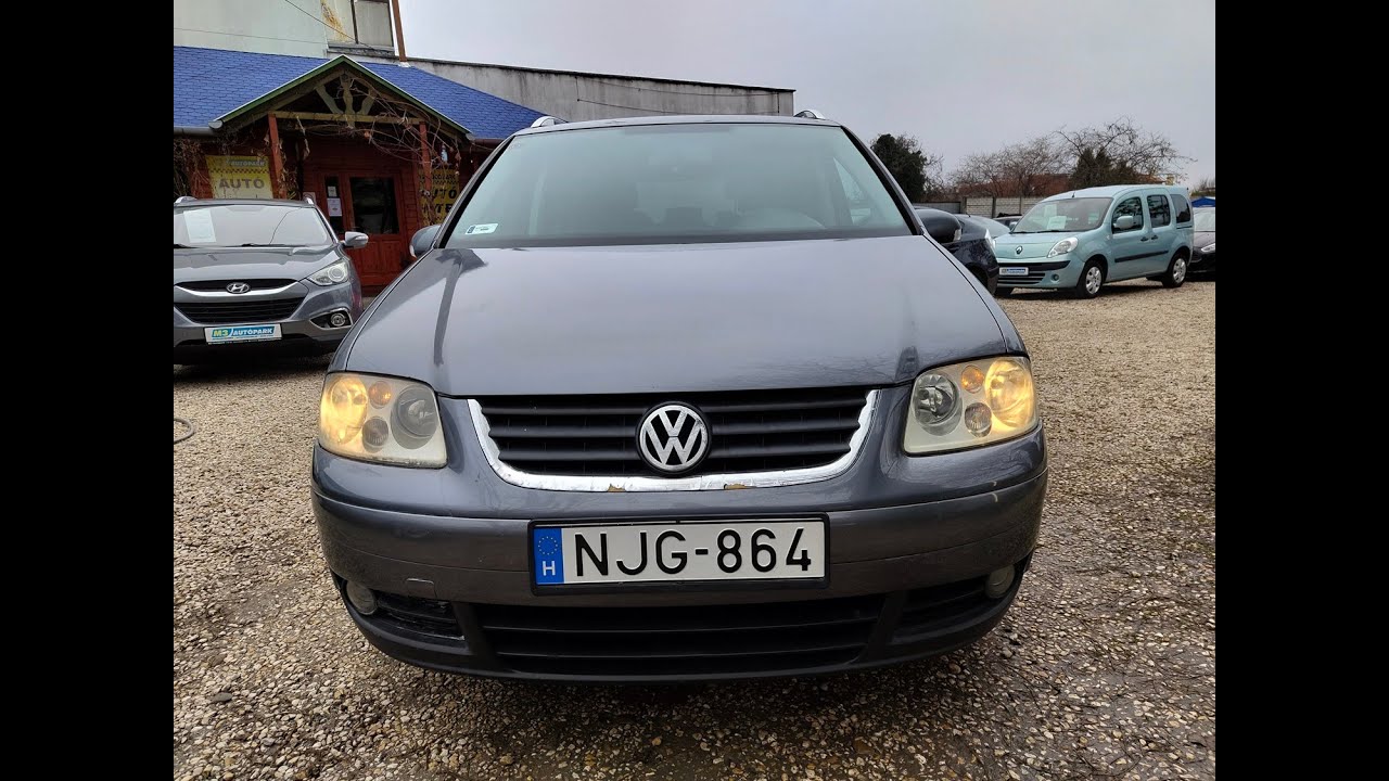 VW TOURAN 1.9 TDI Teszt - Bemutató - Eladó