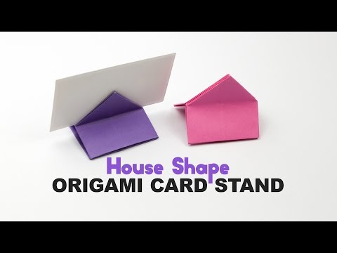 Video: Štand Origami