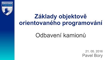 Zkouškové živé programování 1 - Základy objektově orientované programování