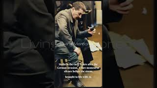 WW2 Historical Photo Colorized: Stalin's Silent Reaction to the German  #history #ww2 #aianimation