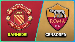 Banned Logos In Football