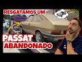 RECUPERAMOS UM VW PASSAT 1979 ABANDONADO | O carro mais sujo que já lavamos!!