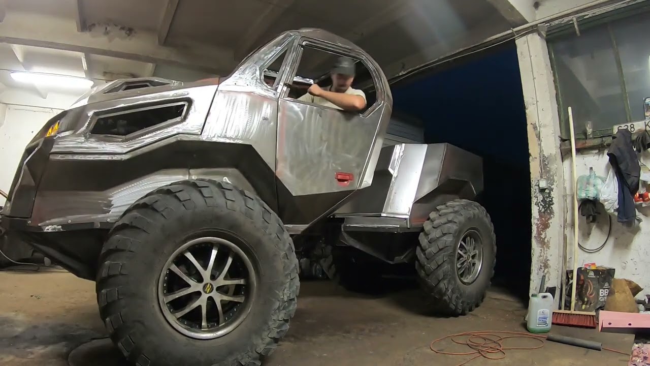 Articulated offroad machine build. YouTube