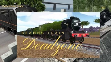 Deadzone Map Train Track on BeamNG.drive | Destroying Train on the track. #beamngdrive