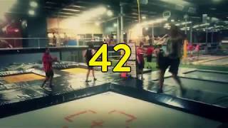 BOUNCE South Africa: 42 Back Saults In A Row On The Super Tramp