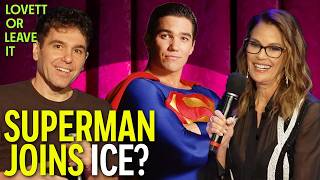 Тери Хэтчер реагирует на присоединение Дина Кейна к ICE и перезапуск сериала «Лоис и Кларк»