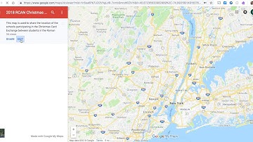 Placing a Pin on the RCAN Christmas Card Exchange Map