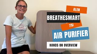 Alen Breathesmart 75i Air Purifier Review + Use Guide & Air Quality Monitor