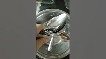 SATISFYING SOUND OF DROPPING SPOONS ASMR SOUND VIRAL INDAYTESSTV SHORTS 