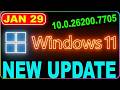 Windows 11 UPDATE 25H2 - 10.0.26200.7705 Patch - New Features, Fixes, and What It Means for You