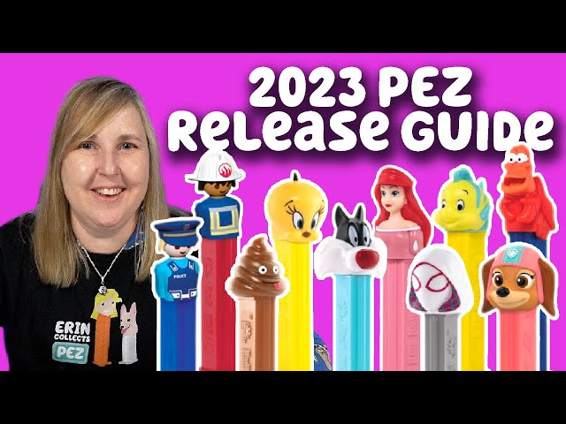 2023 New PEZ Release Guide - We are getting a lot of new PEZ! 