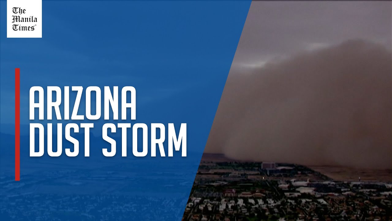 Major dust storm sweeps through Arizona - YouTube