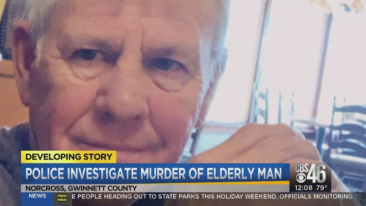 Police investigate murder of elderly man - YouTube