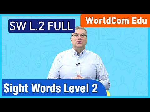 Learn English I Sight Words 100 Level 2 | FULL | Lesson 1 - 20 | English Speaking and Stories