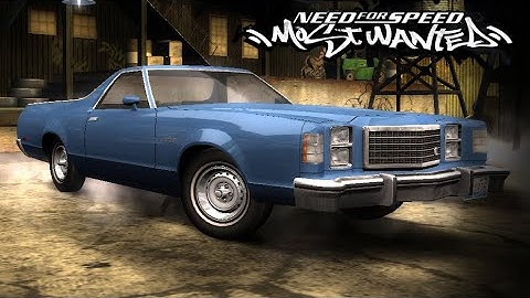 NFS Most Wanted | 1978 Ford Ranchero Car Mod Showcase Gameplay