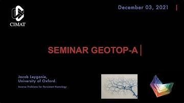 GEOTOP-A SEMMINAR I Jacob Leygonie I Oxford University