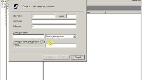 19 Part 2 How to Delegate Control on Windows Server 2003