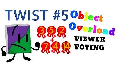 Object Overload Viewer Voting ep23 - The Fifth Twist