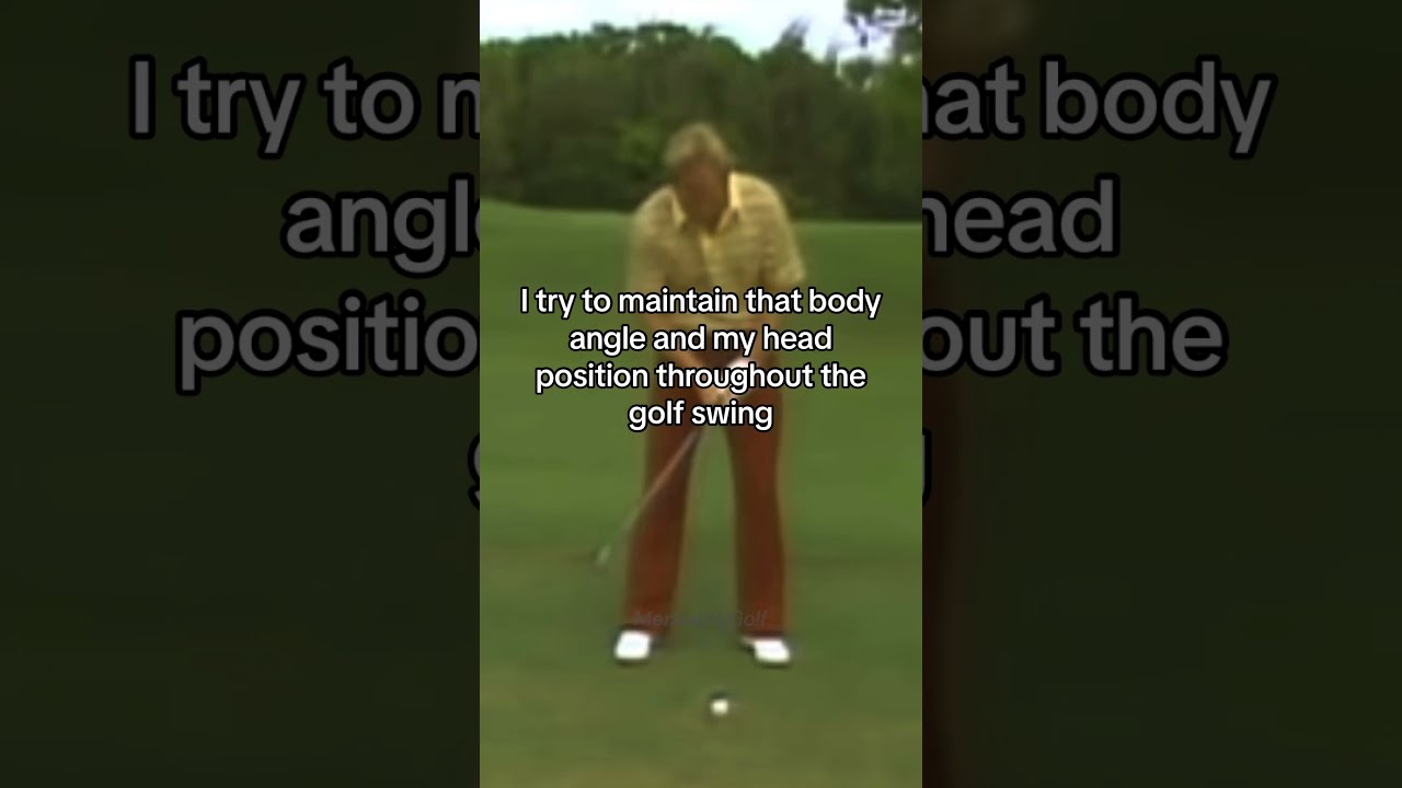 Easy Secret To GREAT Ball Striking Golf GolfTips GolfSwing JackNicklaus