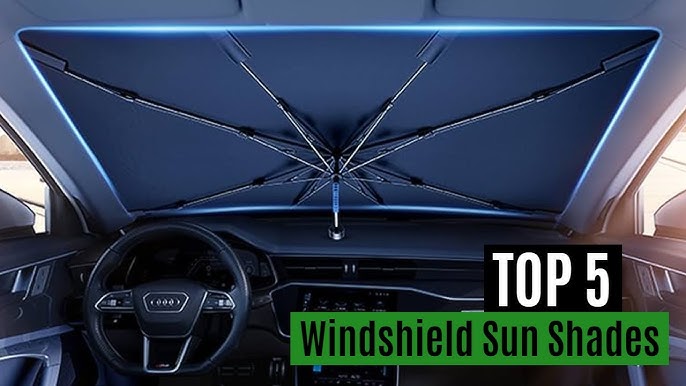 Andobil Car Windshield Sun Shade Umbrella Review 