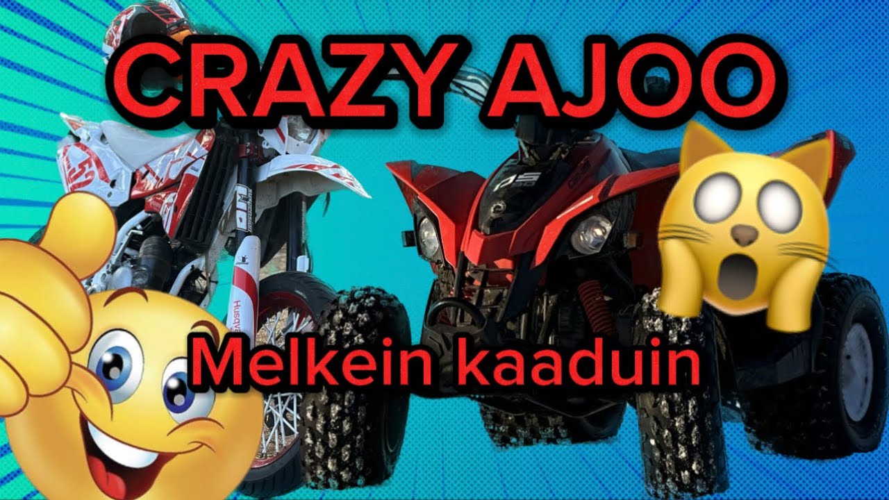 😄CRAZY AJOO (melkein kaaduin) *Can-Am DS 90* *CH Racing WSM*