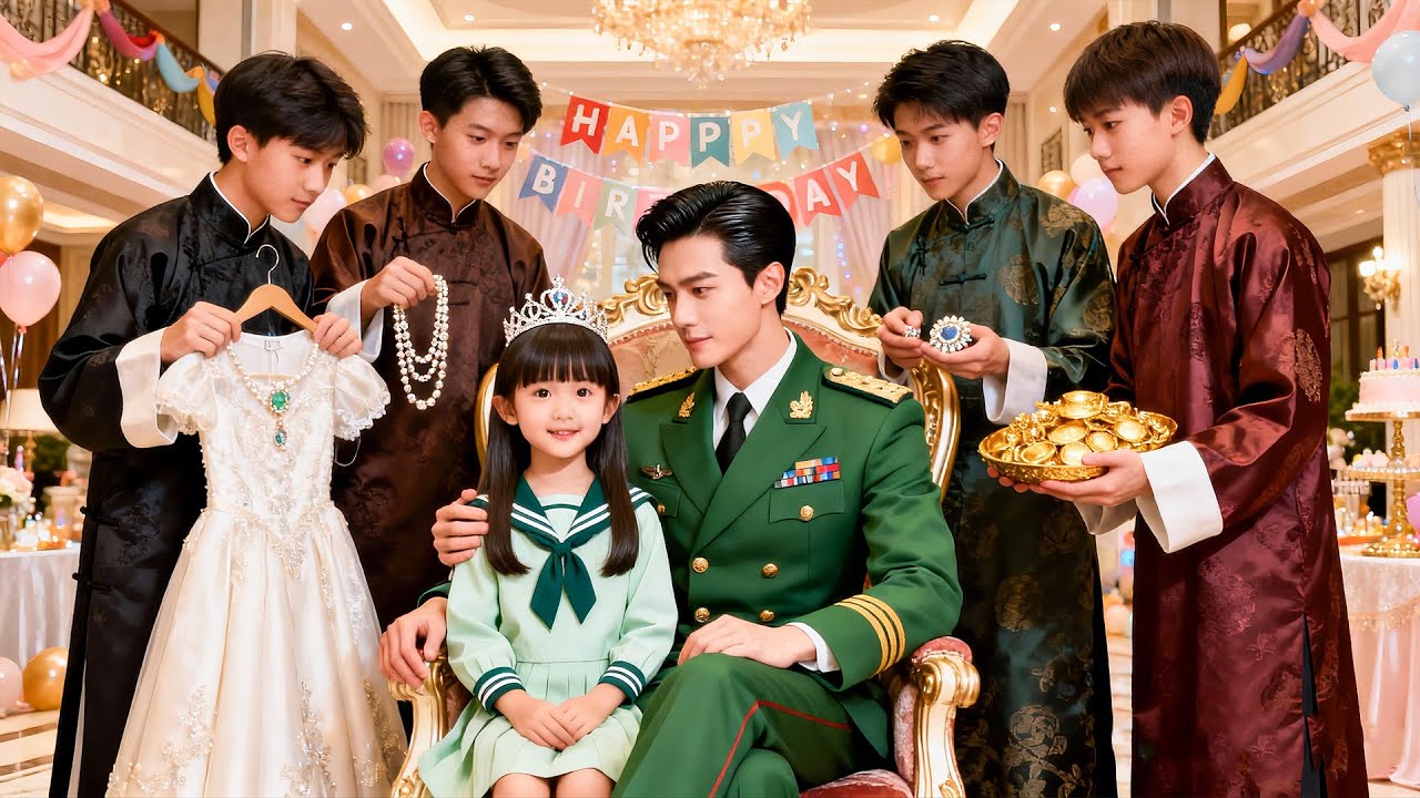 Abandoned by family, Cold marshal takes her in—spoiling her like a daughter with 4 doting brothers!